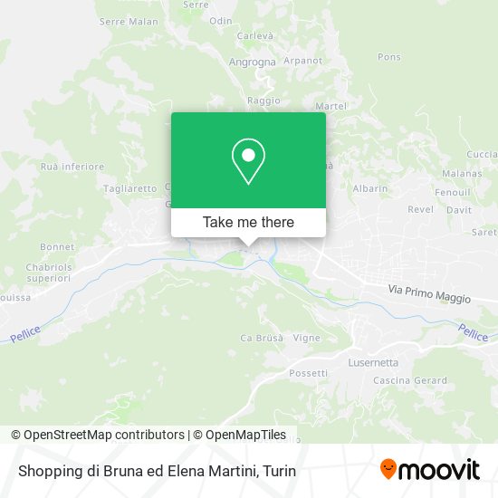 Shopping di Bruna ed Elena Martini map