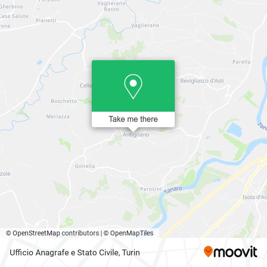 Ufficio Anagrafe e Stato Civile map
