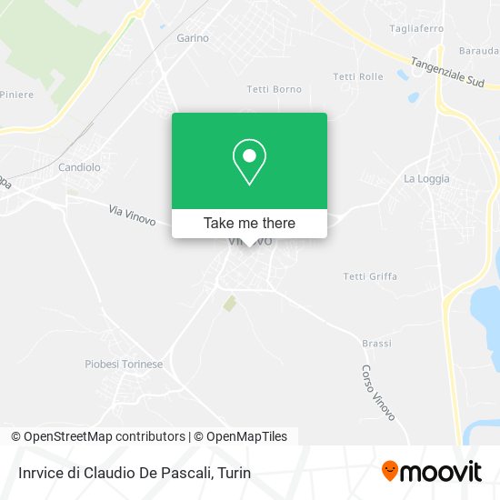 Inrvice di Claudio De Pascali map