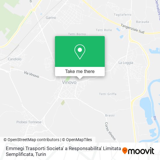 Emmegi Trasporti Societa' a Responsabilita' Limitata Semplificata map