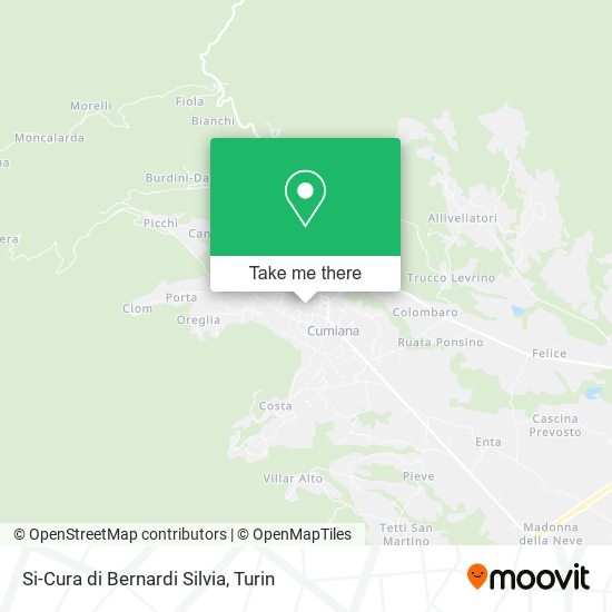 Si-Cura di Bernardi Silvia map