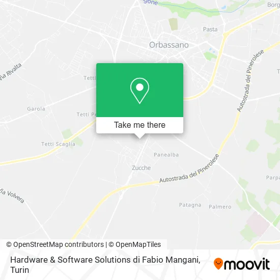 Hardware & Software Solutions by Fabio Mangani map