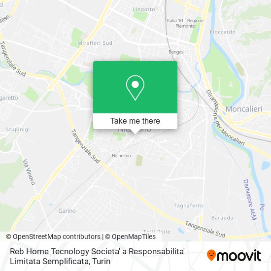 Reb Home Tecnology Societa' a Responsabilita' Limitata Semplificata map
