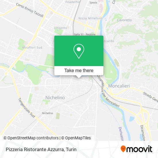 Pizzeria Ristorante Azzurra map