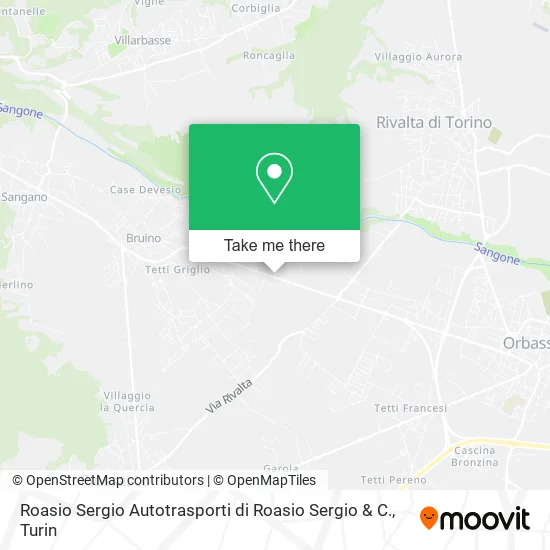 Roasio Sergio Transports by Roasio Sergio & Co. map