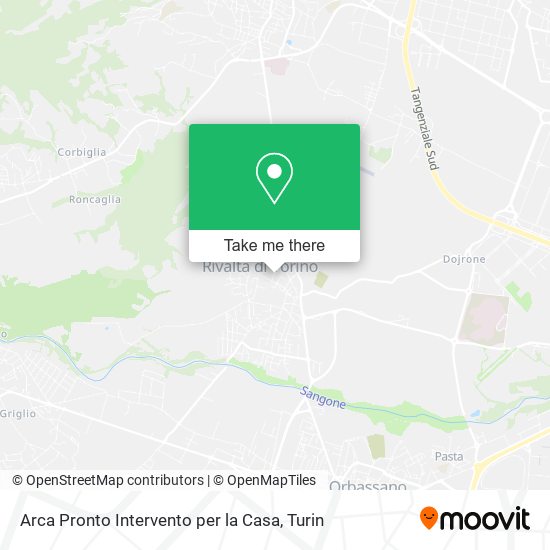 Arca Pronto Intervento per la Casa map