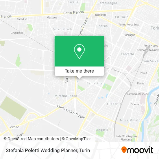 Stefania Poletti Wedding Planner map