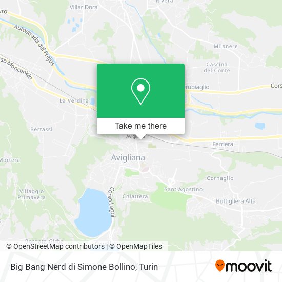 Big Bang Nerd di Simone Bollino map