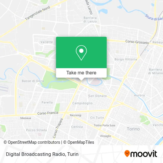 Digital Broadcasting Radio map