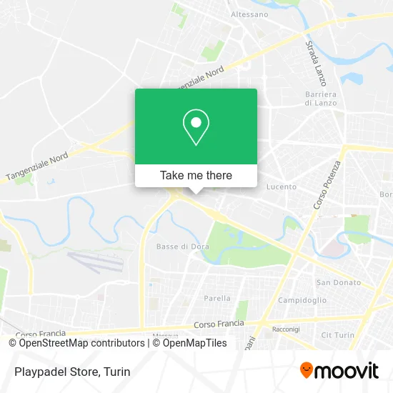 Playpadel Store map