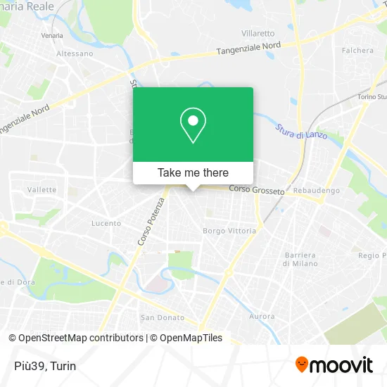 Più39 map