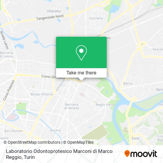 Laboratorio Odontoprotesico Marconi di Marco Reggio map