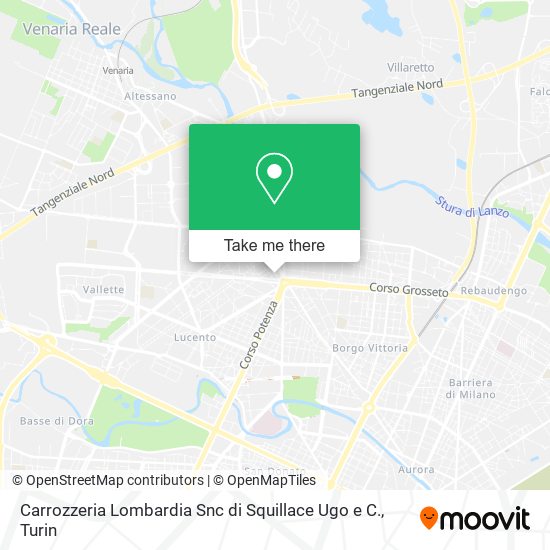 Carrozzeria Lombardia Snc di Squillace Ugo e C. map