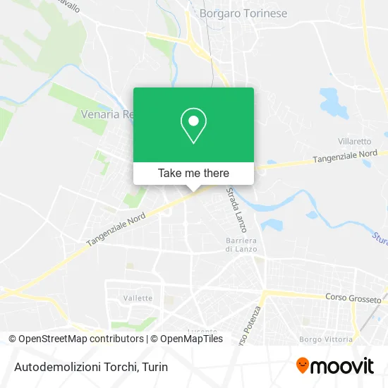 Autodemolizioni Torchi map