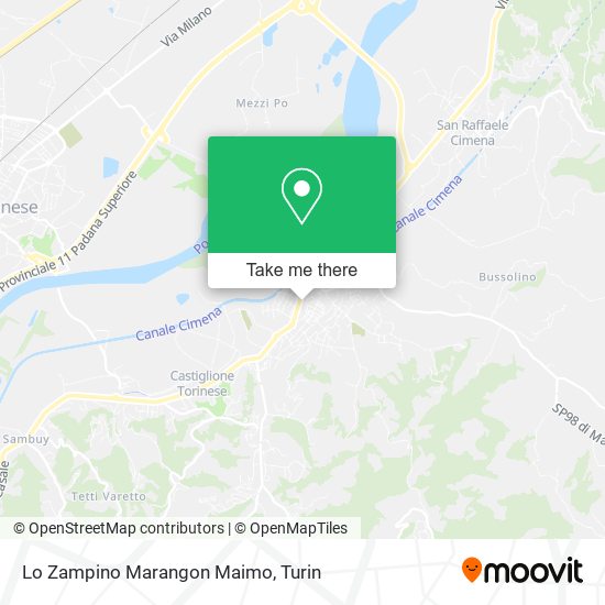 Lo Zampino Marangon Maimo map