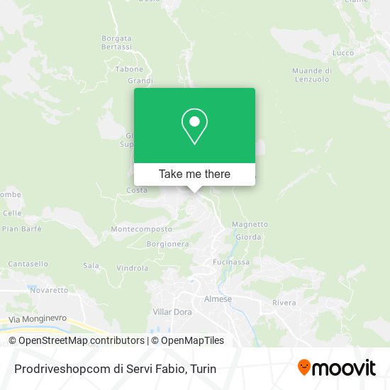 Prodriveshopcom di Servi Fabio map