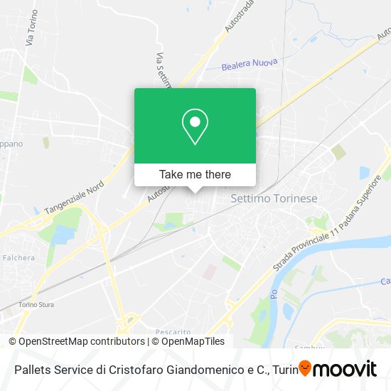 Pallets Service di Cristofaro Giandomenico e C. map