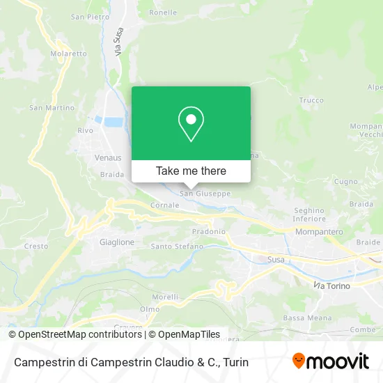 Campestrin by Claudio Campestrin & Co. map