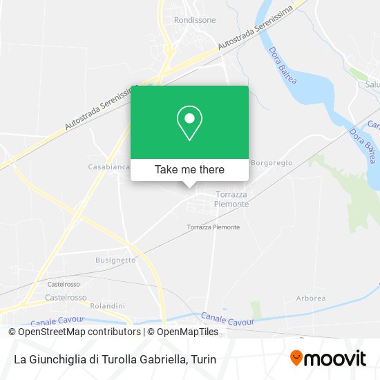 La Giunchiglia di Turolla Gabriella map