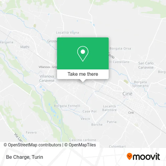 Be Charge map