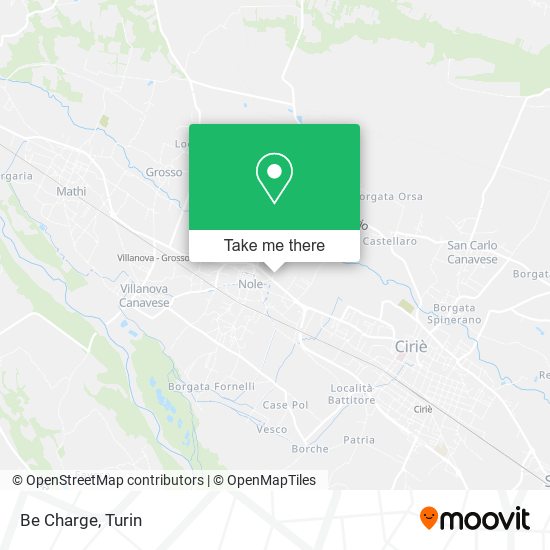 Be Charge map