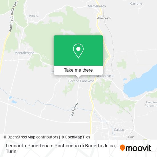 Leonardo Panetteria e Pasticceria di Barletta Jeica map