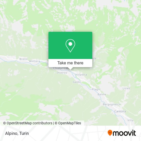 Alpino map