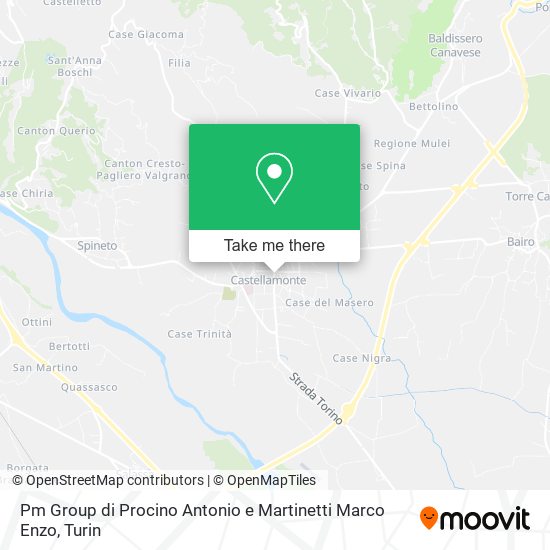 Pm Group di Procino Antonio e Martinetti Marco Enzo map
