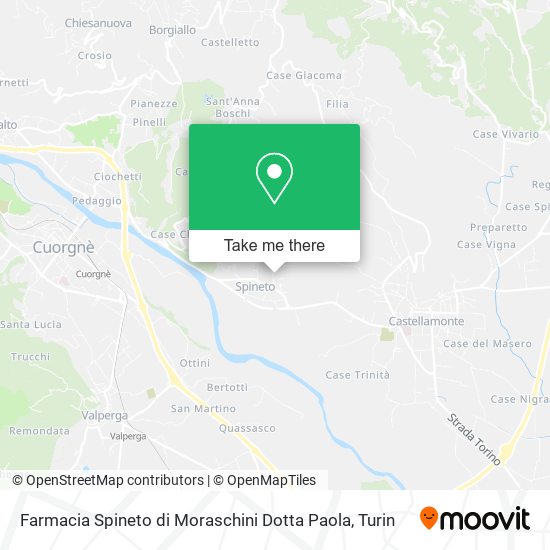 Farmacia Spineto di Moraschini Dotta Paola map
