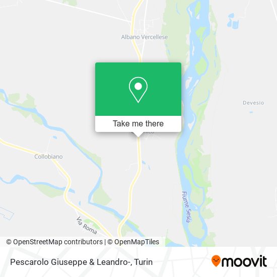 Pescarolo Giuseppe & Leandro- map