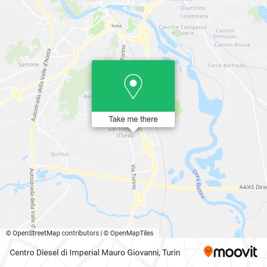 Centro Diesel di Imperial Mauro Giovanni map