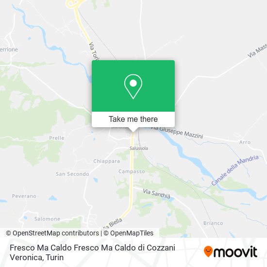 Fresco Ma Caldo Fresco Ma Caldo di Cozzani Veronica map