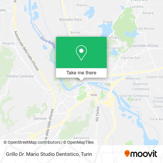 Grillo Dr. Mario Studio Dentistico map