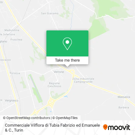 Commerciale Vilflora di Tubia Fabrizio ed Emanuele & C. map