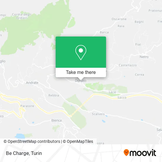 Be Charge map