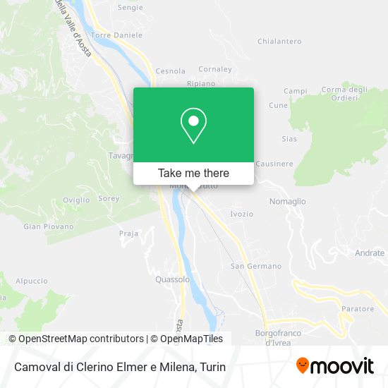 Camoval di Clerino Elmer e Milena map