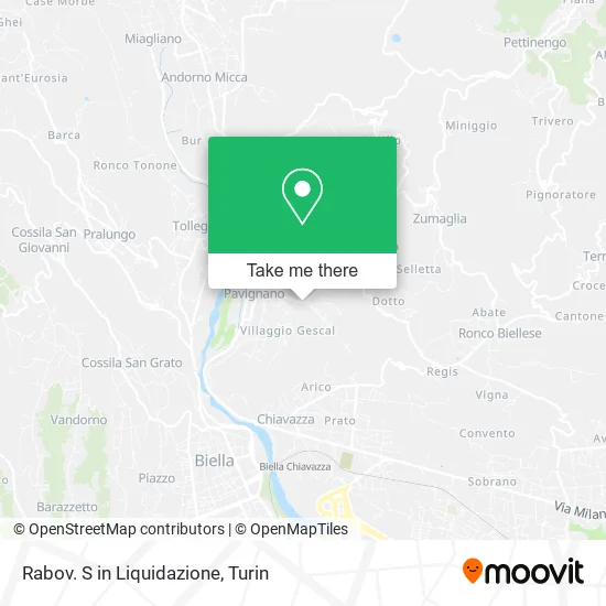 Rabov. S in Liquidation map