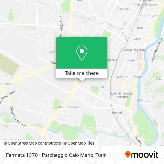 Fermata 1370 - Parcheggio Caio Mario map