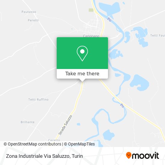 Zona Industriale Via Saluzzo map