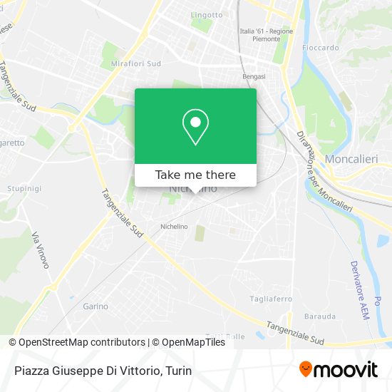 Piazza Giuseppe Di Vittorio map