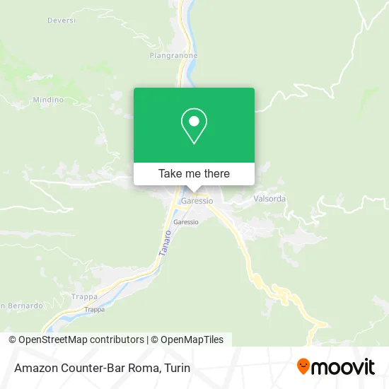 Amazon Counter-Bar Roma map