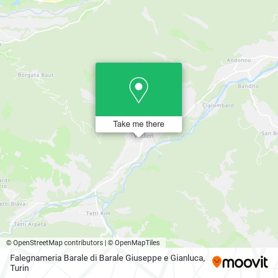 Falegnameria Barale di Barale Giuseppe e Gianluca map