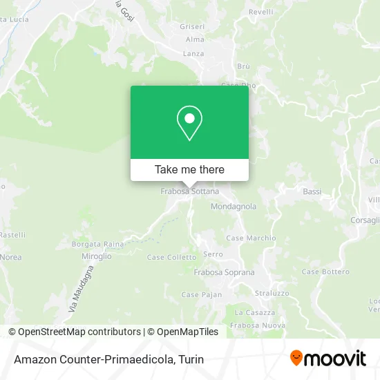 Amazon Counter-Primaedicola map