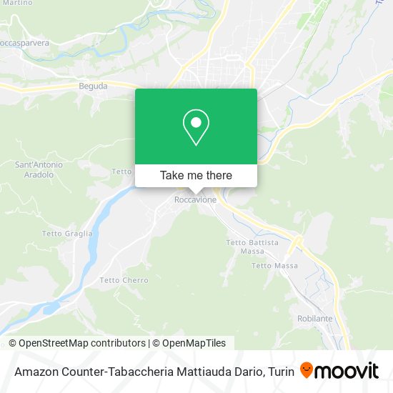 Amazon Counter-Tabaccheria Mattiauda Dario map