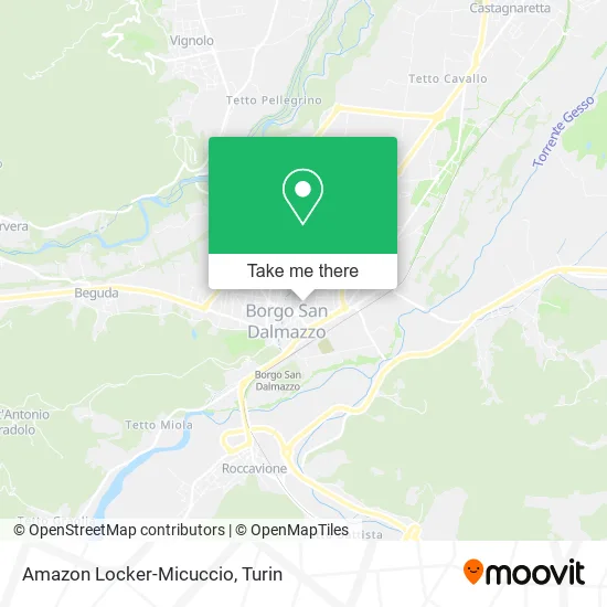 Amazon Locker-Micuccio map