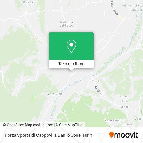 Forza Sports di Cappovilla Danilo Josè map