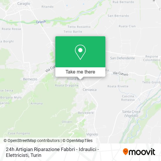 24h Artigian Riparazione Fabbri - Idraulici - Elettricisti map