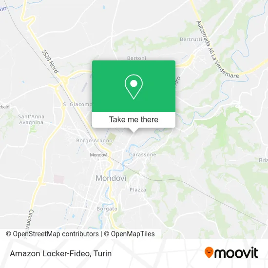 Amazon Locker-Fideo map