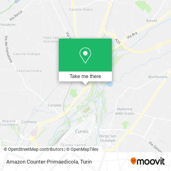 Amazon Counter-Primaedicola map