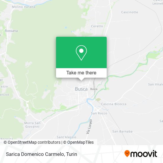Sarica Domenico Carmelo map